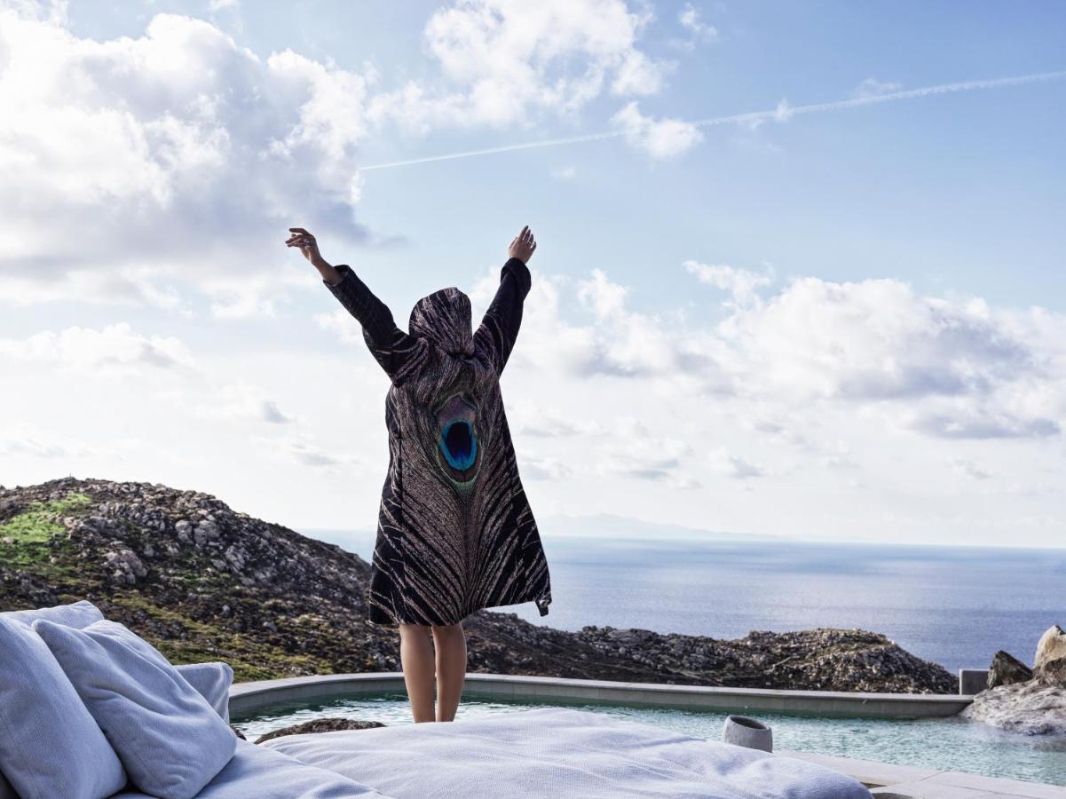 Myconian Panoptis Escape, A Member Of Small Luxury Hotels Of The World Elia  Exterior foto